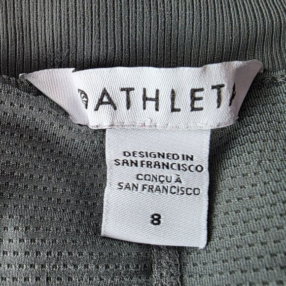 Athleta Womens 8 Skort Brooklyn Mid Rise 16" Skort Gray Activewear Pockets Lined - Picture 5 of 8